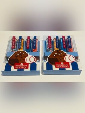 New 8 Vials of Sprinkles “Sprinkle Some Fun” Game Day Sprinkle Mix